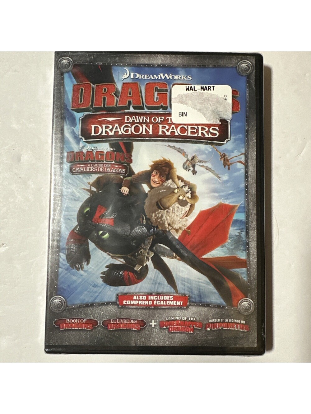 Dawn Of The Dragon Racers DVD THE MOVIE Jay Baruchel America Ferrera Kids Sealed